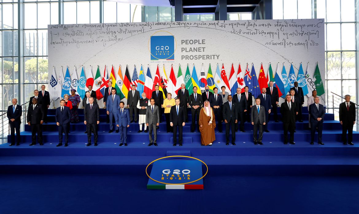  Esta é a primeira vez que o Brasil é escolhido como anfitrião para uma cúpula de líderes do G20