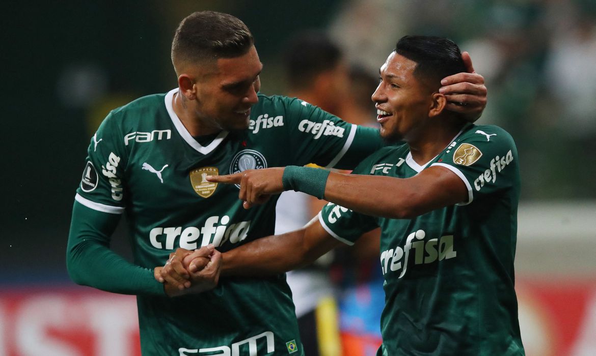 Verdão derrotou o Deportivo Táchira por 4 a 1 no Allianz Parque