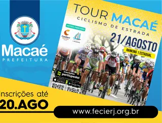Tour Macaé Ciclismo de Estrada inscreve até dia 20
