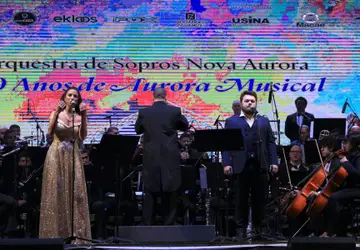 Fundada em 8 de junho de 1873, a Orquestra de Sopros Nova Aurora atualmente é composta por 62 músicos