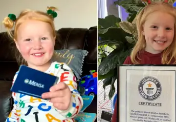 Isla McNabb, de 2 anos, recebeu certificação da Guiness World Records