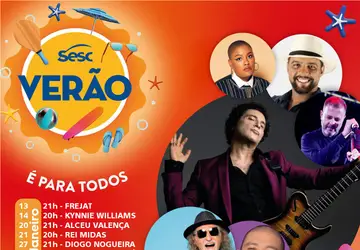  O evento é promovido pelo Sesc Rio e a Prefeitura de Macaé é a co-realizadora.