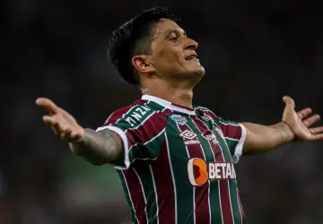Germán Cano marcou o gol da vitória do Fluminense sobre o Sampaio Corrêa