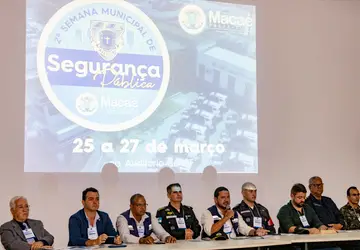 O Secretário de Ordem Pública, Alan de Oliveira, comentou sobre a evolução institucional da Guarda Municipal de Macaé