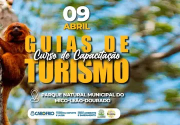 Edição vai acontecer no Parque Natural Municipal do Mico-leão-dourado na próxima terça-feira (09)