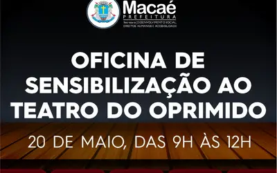 Projeto Teatro do Oprimido será promovido em Macaé nesta sexta
