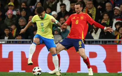 Brasil arranca empate com a Espanha em Madri