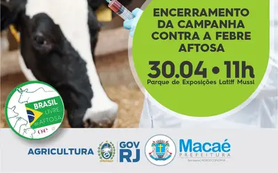 Macaé vai comemorar Selo de Zona Livre de Febre Aftosa ao Estado do Rio