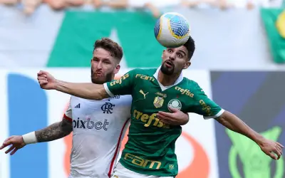 Defesas levam a melhor em empate sem gols entre Flamengo e Palmeiras