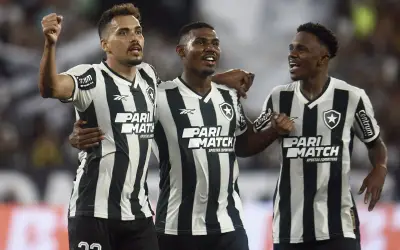 Botafogo tem dificuldades, mas bate o Vitória no Nilton Santos